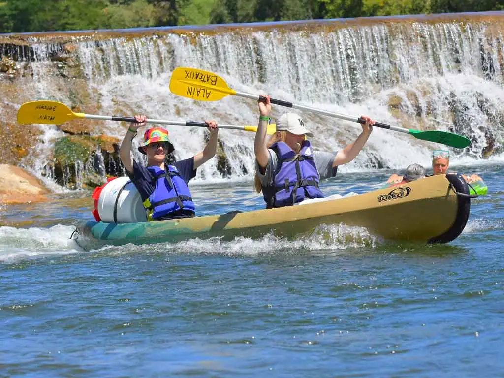 bivouac kayak gorges d l ardeche