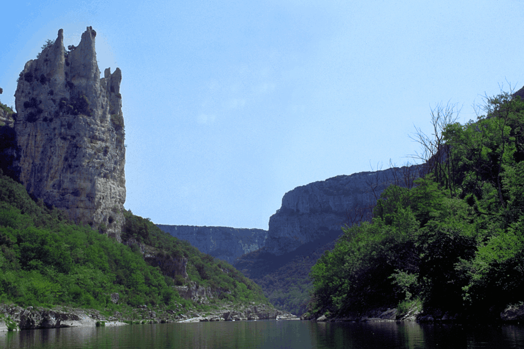 famille kayak gorges de l ardeche